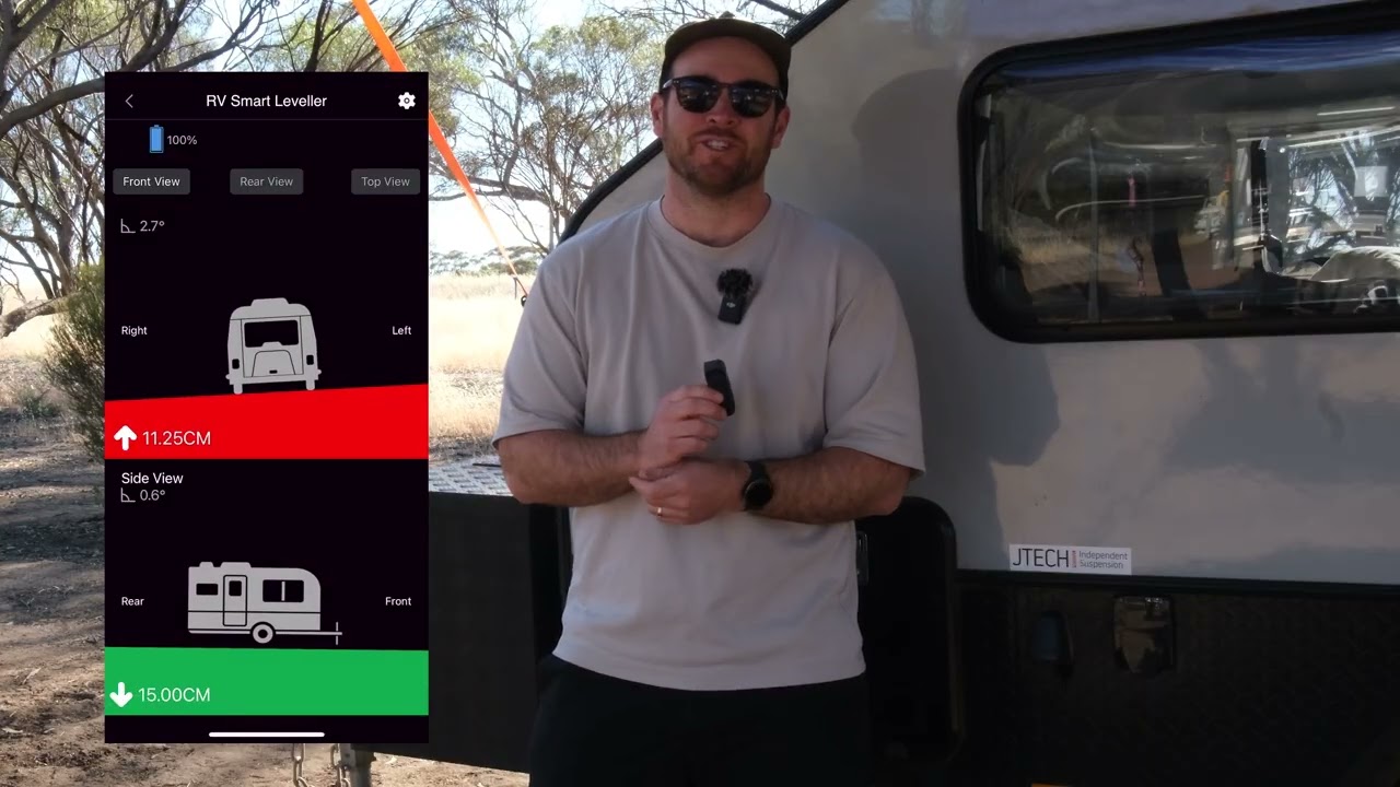 Oricom RV Smart Leveller RVSL01 — Effortless Caravan & RV Levelling!