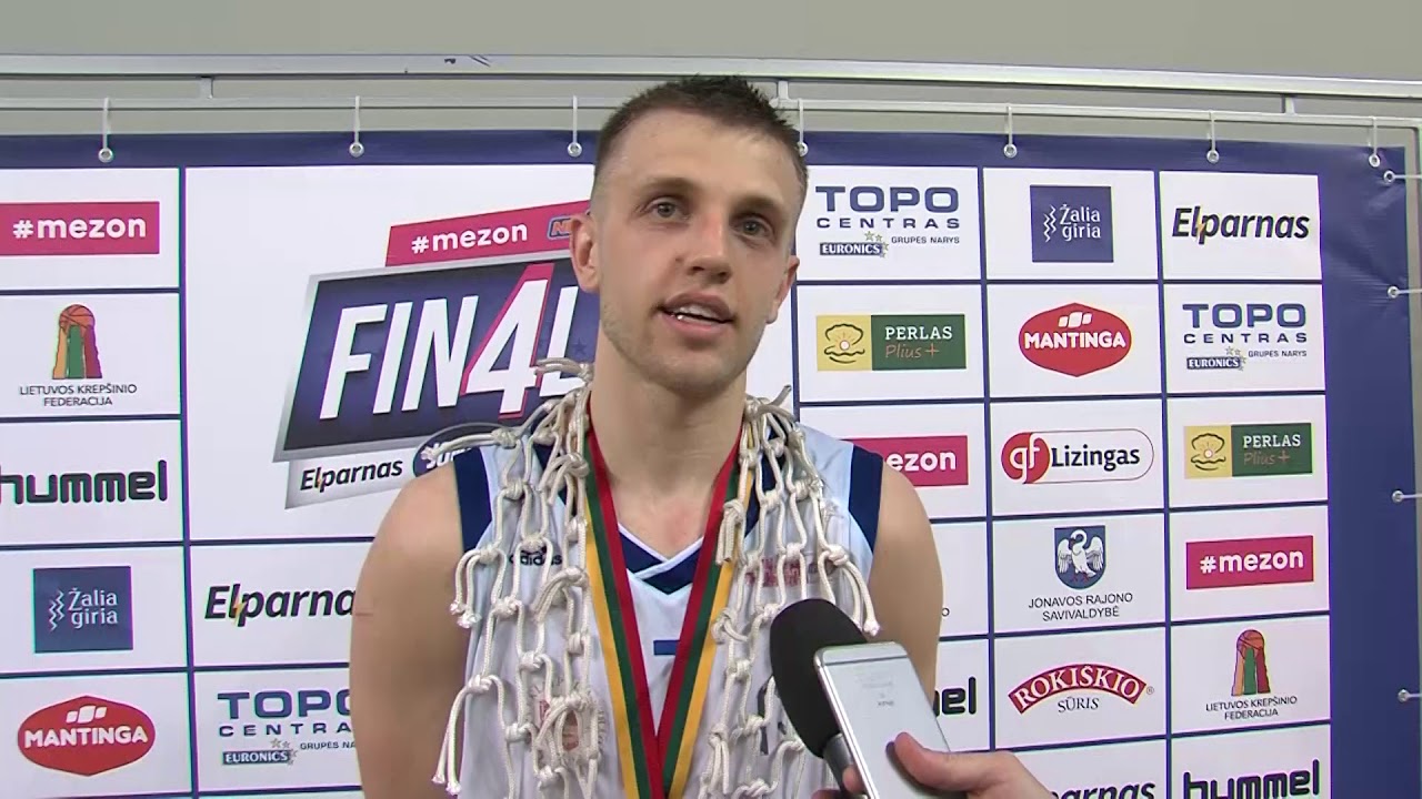 Mezon NKL finalo MVP Aidas Einikis: &bdquo;Nerealus jausmas&ldquo;