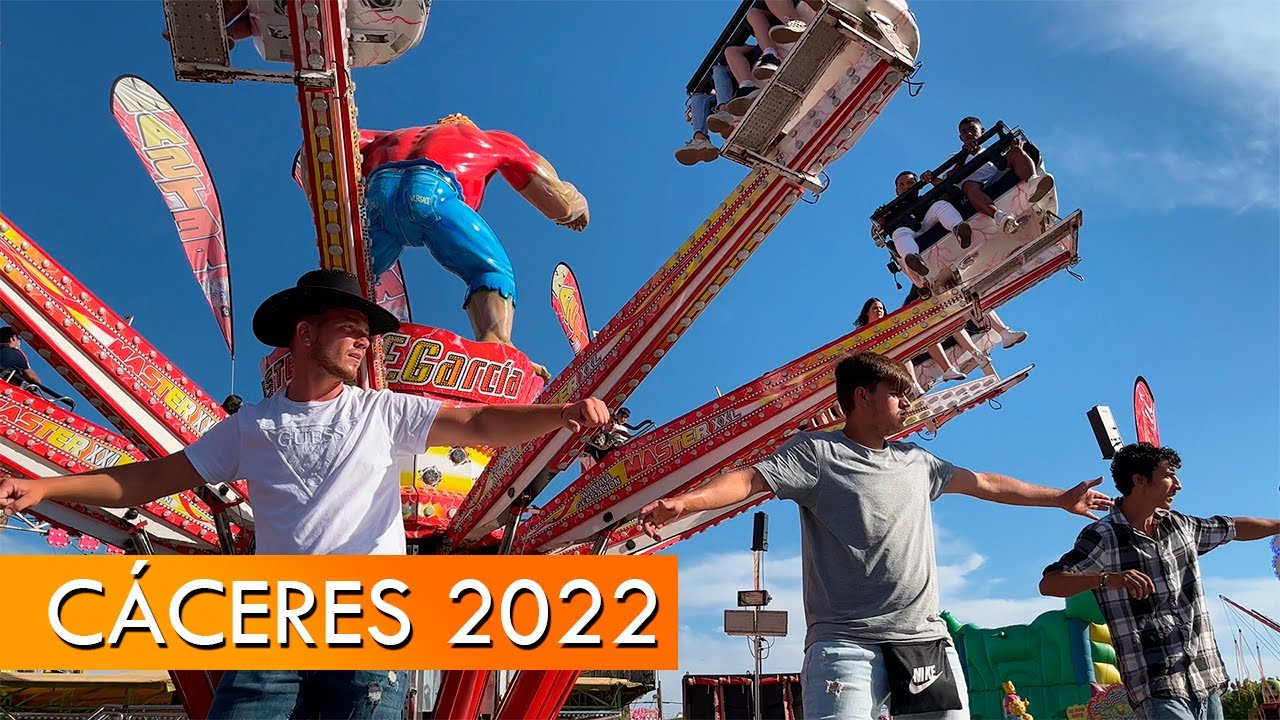 4K | MASTER XXL (f. García) con baile de los SECRETARIOS | Feria de Cáceres 2022 - Ferias A TOPE