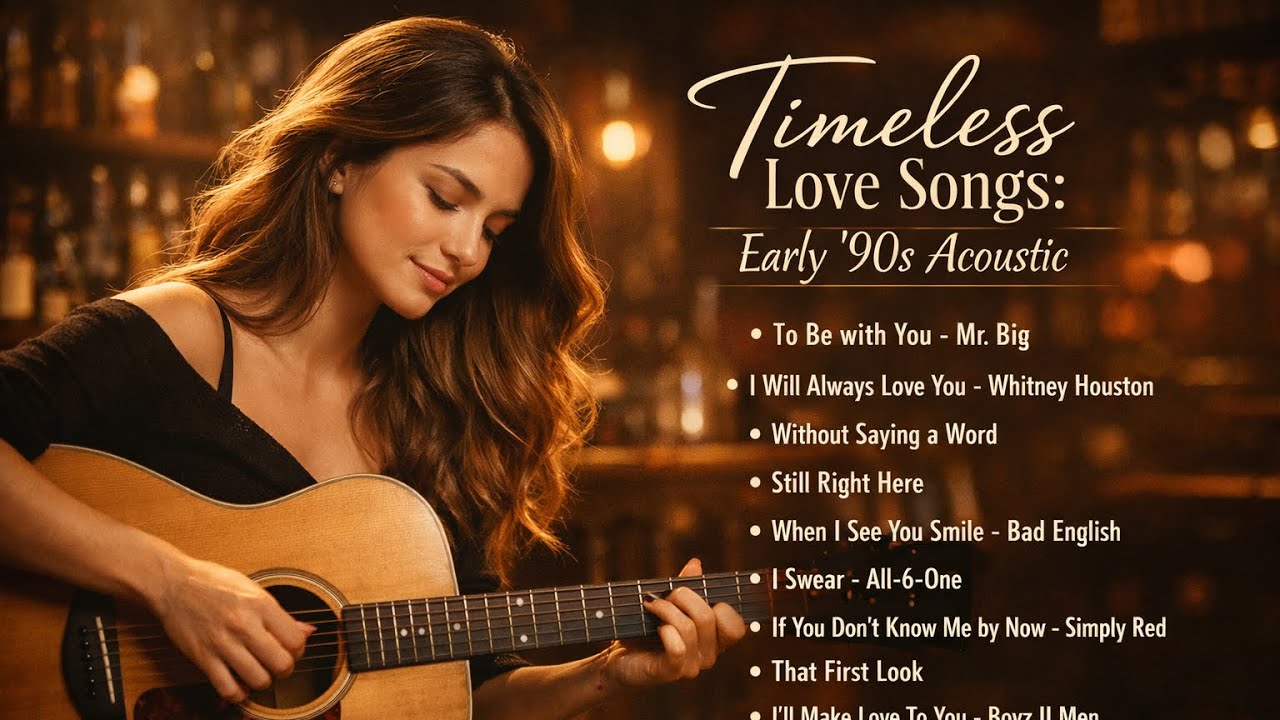 Timeless Love Songs | Early ’90s Acoustic Hits (Relaxing & Romantic) #acousticcover #relaxingmusic 