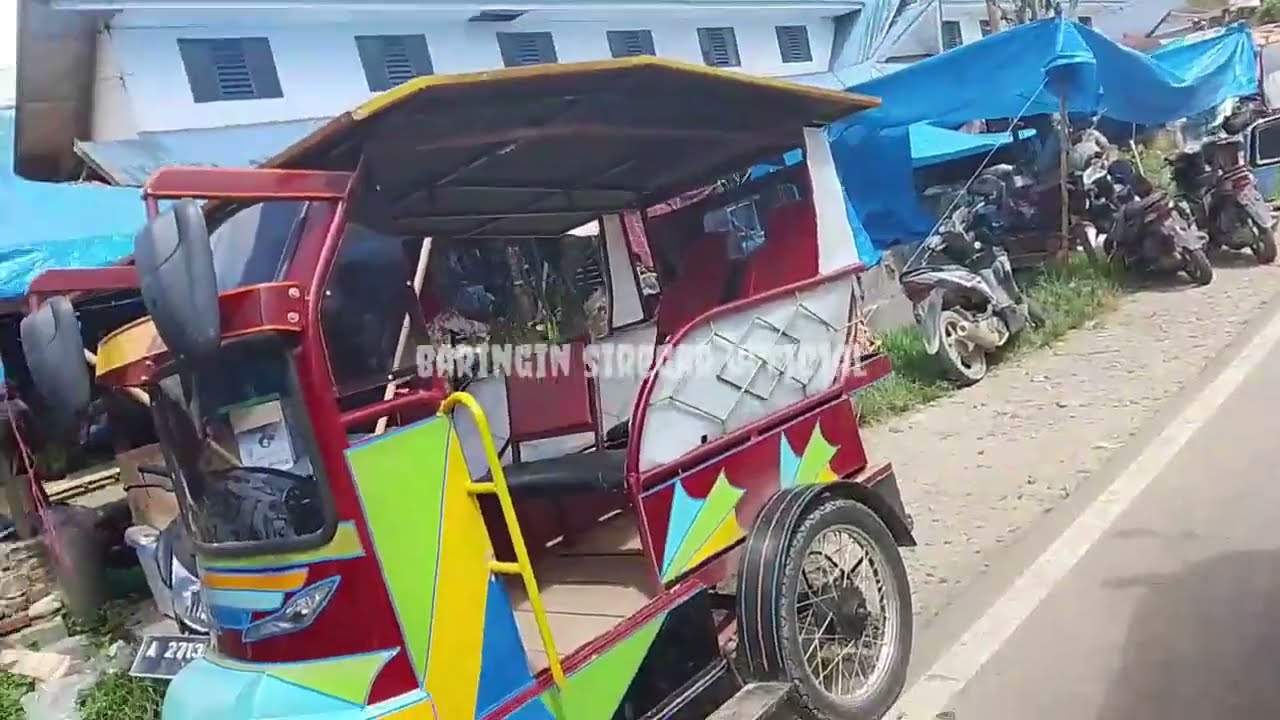 Macet parah jalan lintas tapsel madina