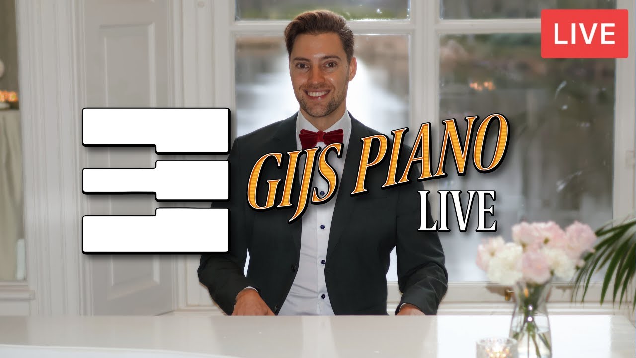 🔴LIVE: Piano Request Show Gijs Piano LIVE: Episode 264
