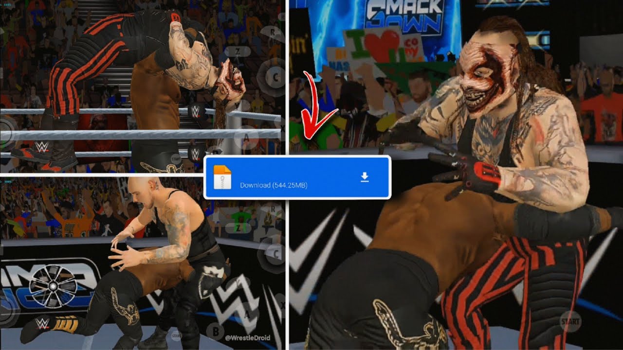 New WWE 2K25 Wii - Dolphin Emulator For Android Device | Released!