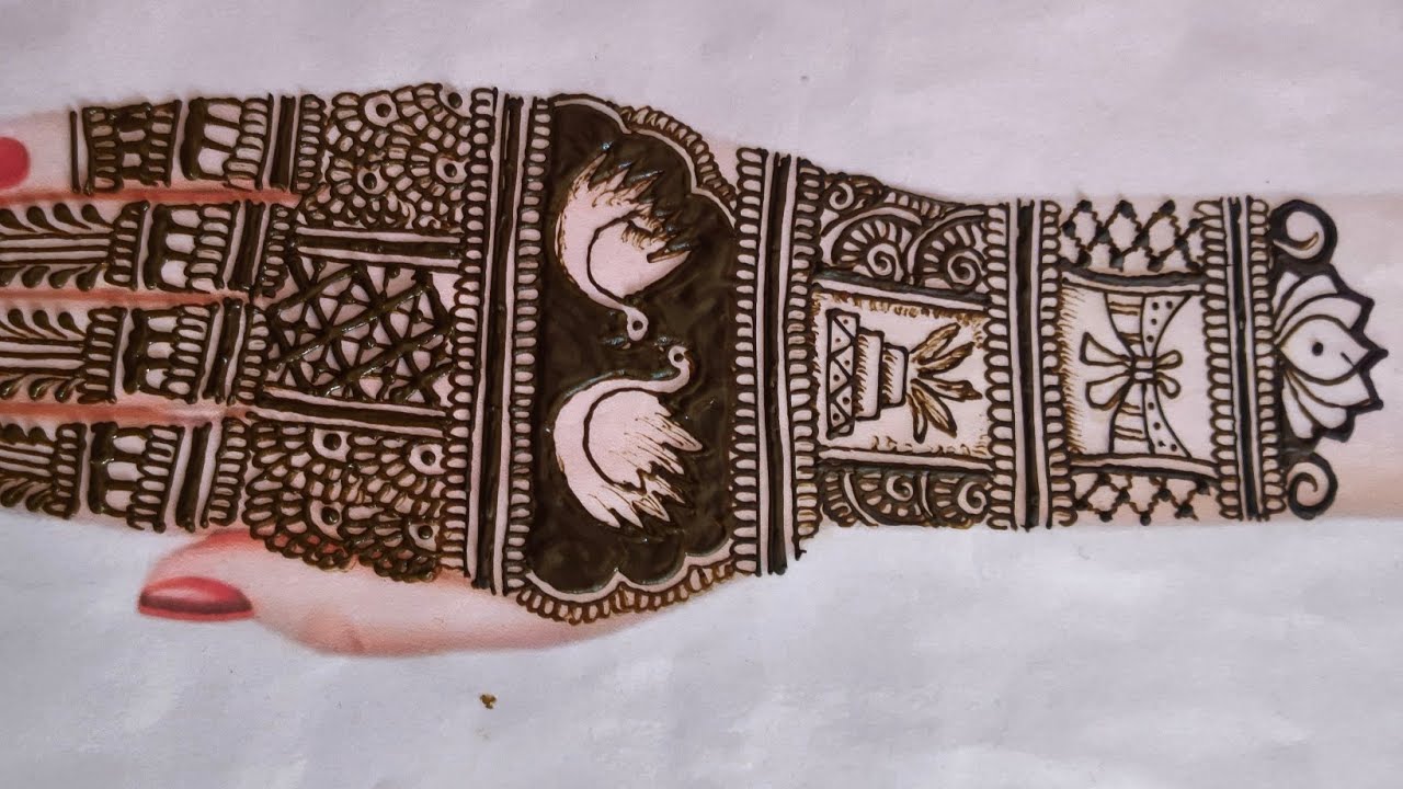 आसान तरीके से मेंहदी लगाना सीखे 🎇 stylish & beautiful mehndi designs l fancy mehndi designs l