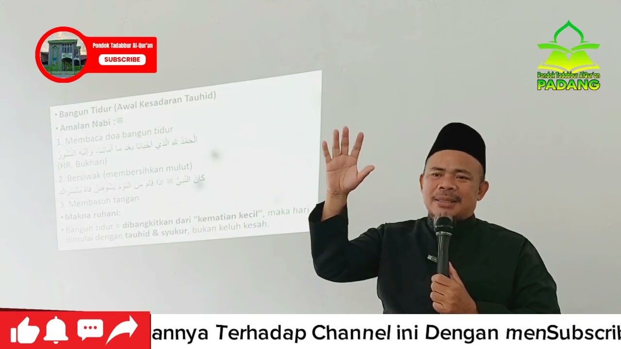Tidur Adalah Kematian Kecil: Pelajaran dari Doa Bangun Tidur