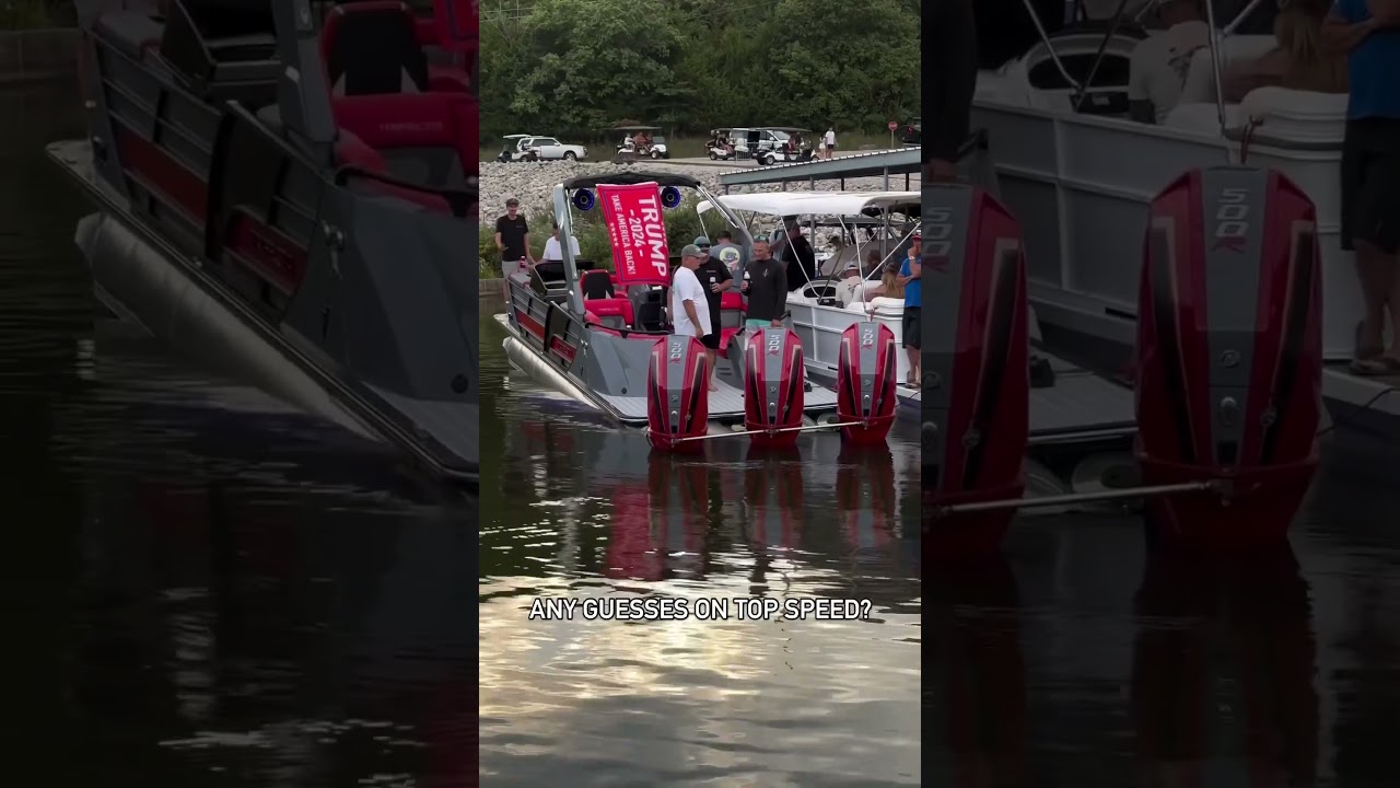 1,500hp Trifecta Tritoon &mdash; any guesses on the top speed?