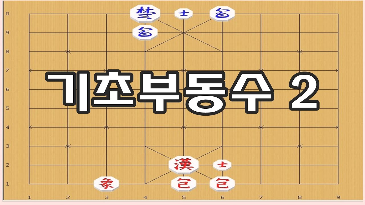 장기[부동수] - 상대 부동수를 만든다음 상길찾기 [장기 기초]