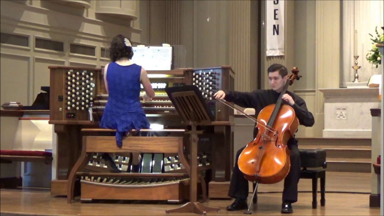 Camille Saint-Saëns, Prière for Cello and Organ, op. 158