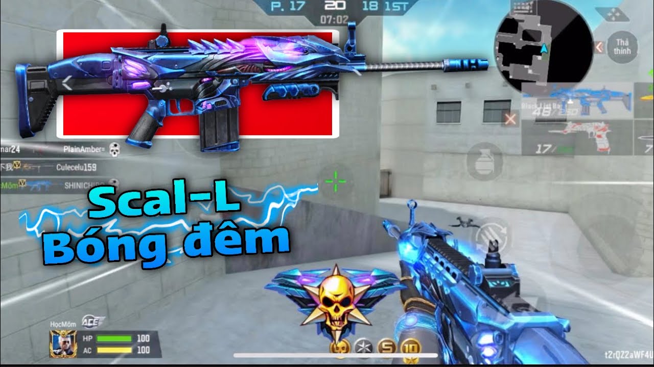 CrossFire:Legends | Trải nghiệm Scar-L Kỵ Sĩ Bóng Đêm. Headshot cực ảo