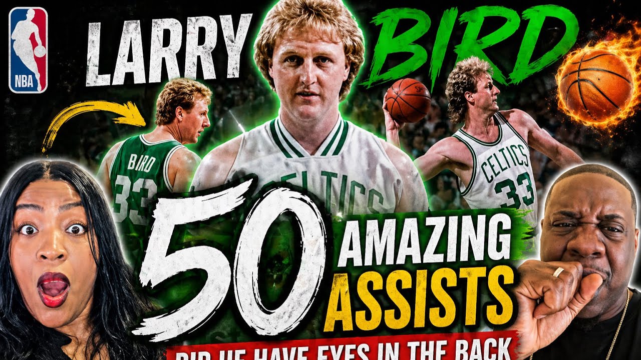 He May Just Be The Best!!  Larry Bird - 50 Amazing Assists (Reaction)