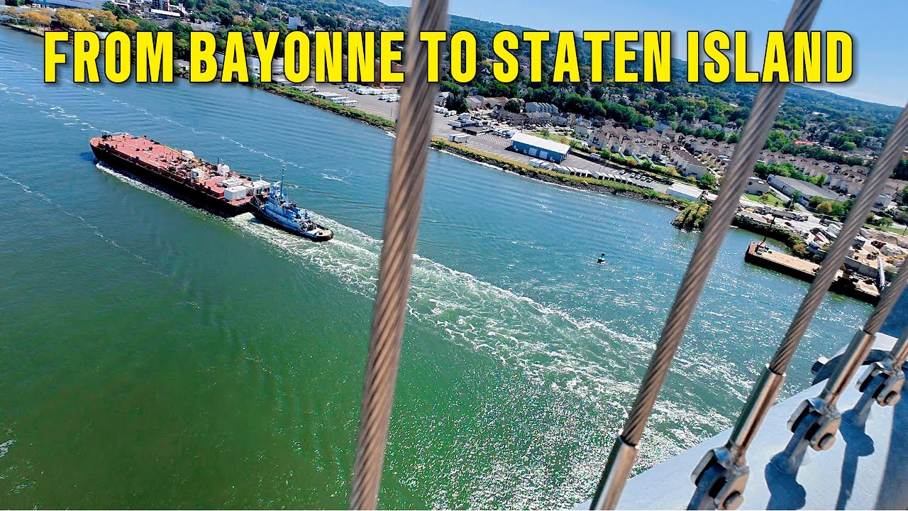 Crossing States: A Walk from Bayonne, NJ to Staten Island, NY