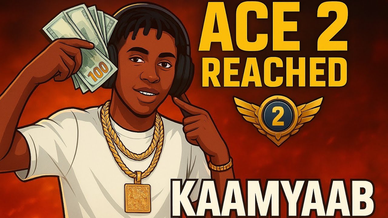 REACH ON ACE 2 IM BGMI/PUBG | KAAMYAAB GAMING | FUN AND CHILL GAMEPLAY OF BGMI BY KAAMYAAB 🎮