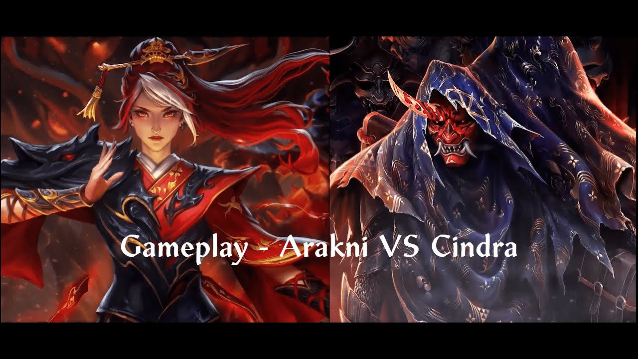 Flesh and Blood Gameplay   Arakni, Huntsman vs Cindra, Dracai of Retribution