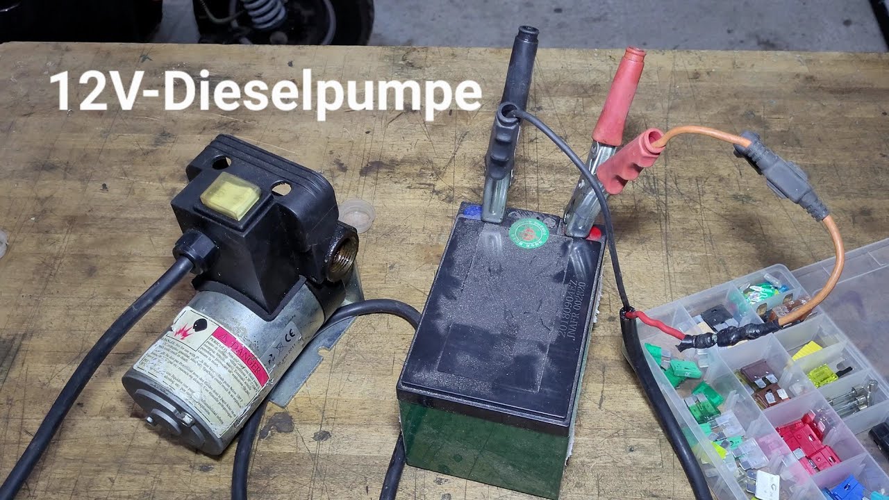 Dieselpumpe reparieren | Heizölpumpe | Hoftankstelle |Fasspumpe