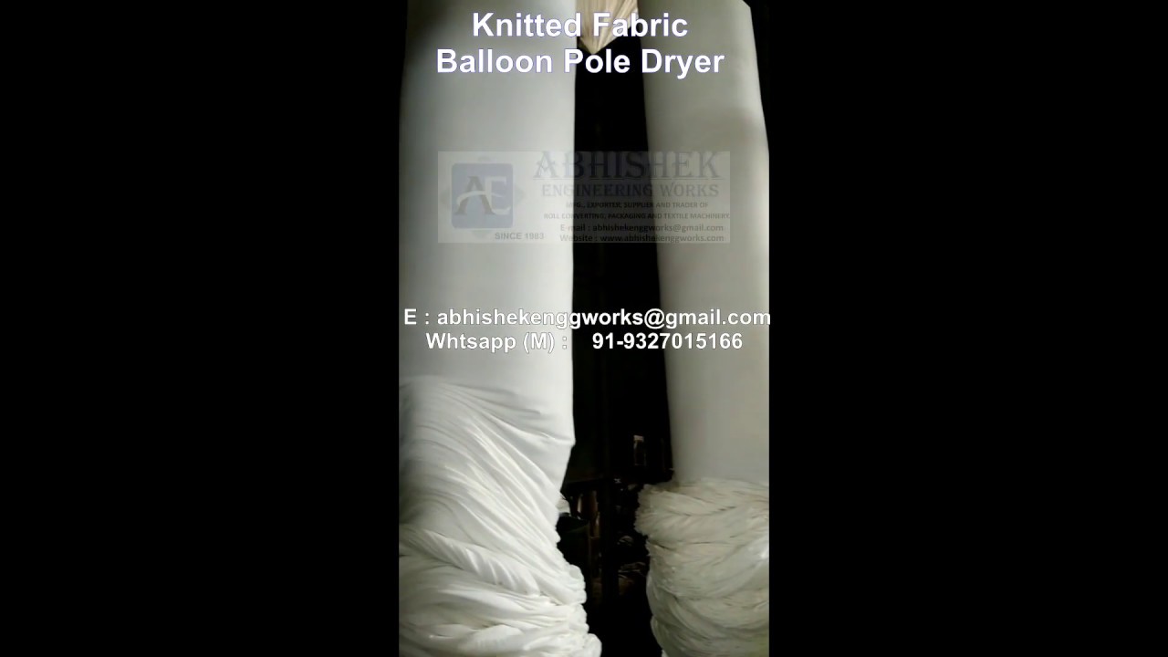 Fabric Balloon Pole Dryer
