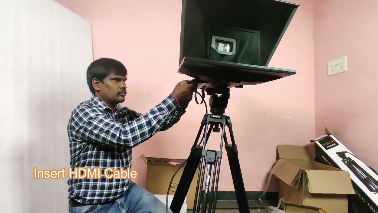 How to assembling Teleprompter | Gts Teleprompter assembling  | Get Tech Solutions Teleprompter