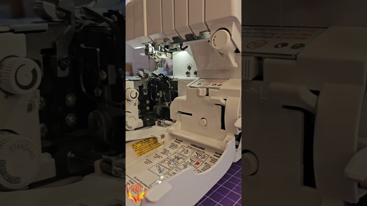 Jak navléknout overlock BABYLOCK VICTORY