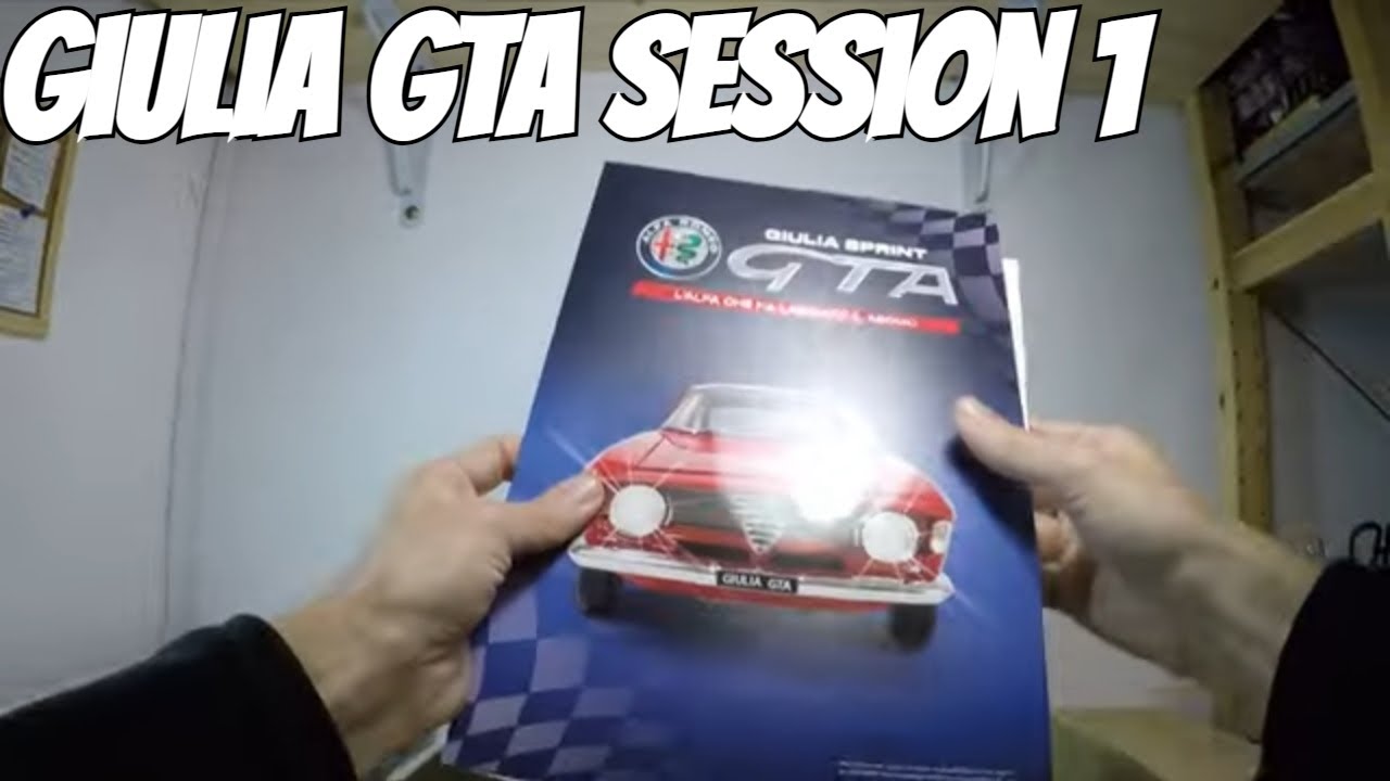 #1 Alfa Romeo Giulia Sprint GTA 1/8 Build: Starting the Journey | アルファロメオ ジュリアGTA 1/8 スタートの旅