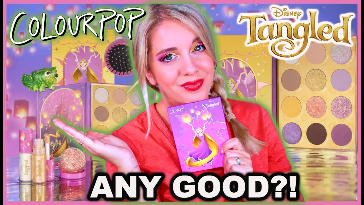 NEW! COLOURPOP X DISNEY'S TANGLED FULL COLLECTION | Worth $99?!