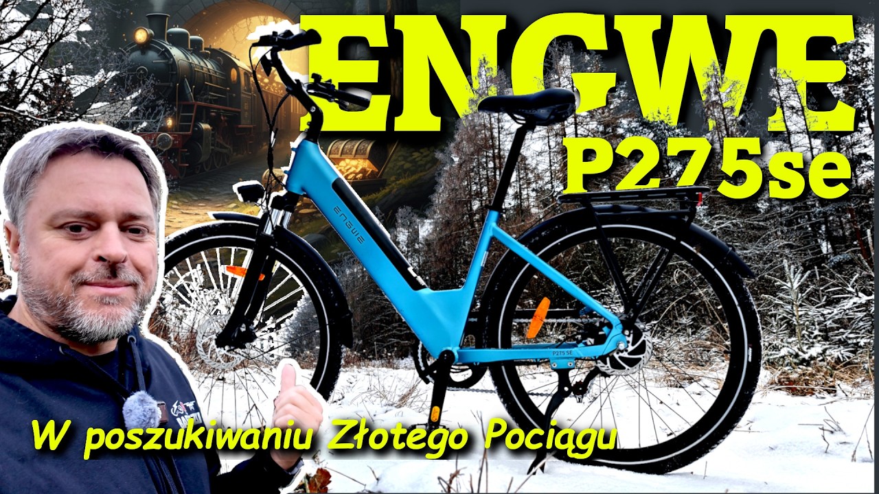 Czy stylowy elektryk poradzi sobie w terenie poszukiwaczy skarbów?Testujemy Engwe P275 SE!
