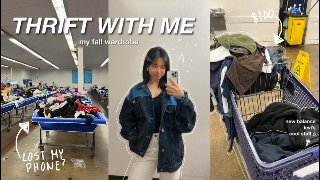 $100 fall thrift challenge + haul: pinterest inspired, goodwill bins, & more!