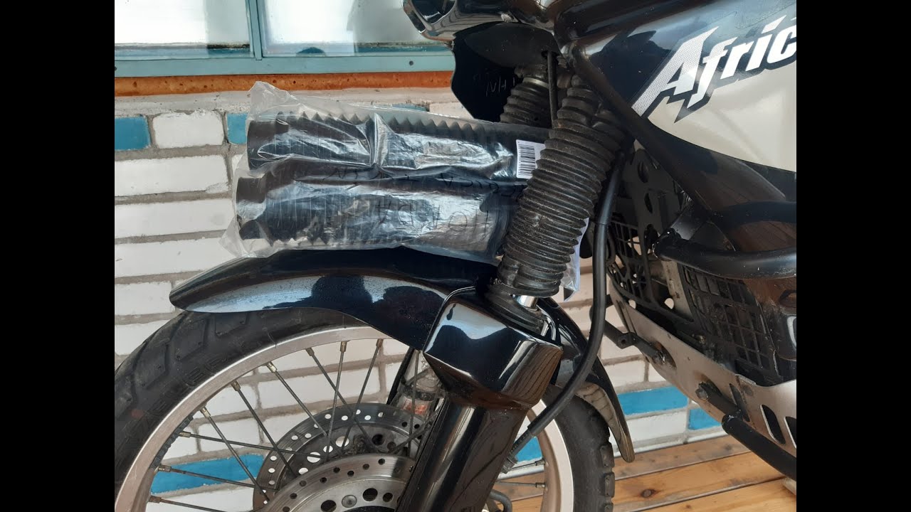 Honda africa twin 750, меняем гофропыльник вилки