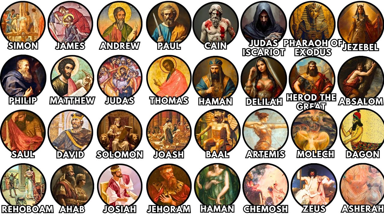 Every Bible Character: The Good, the Bad, the Awkward