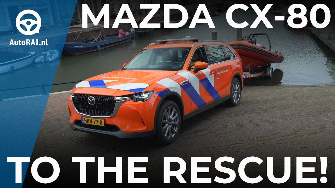 De ENIGE van Nederland! MAZDA CX-80 van Reddingsbrigade Utrecht - AutoRAI TV