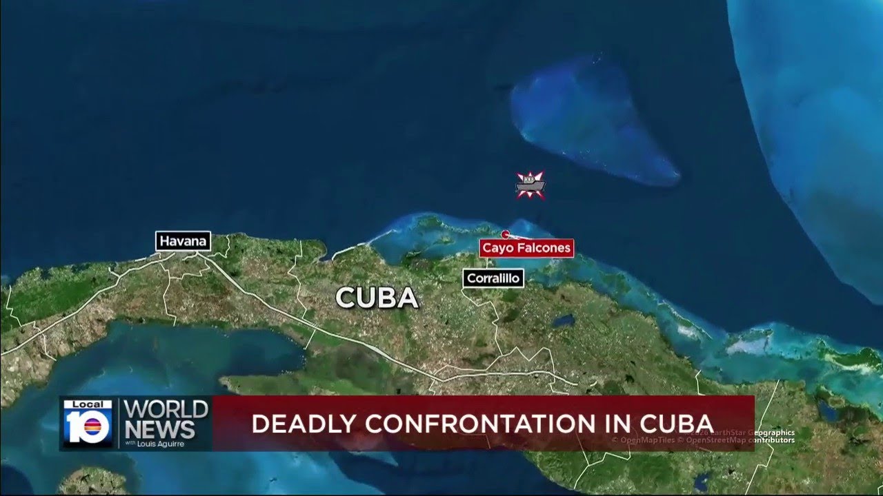 Cuba identifies 10 in Florida-registered boat in fatal shooting