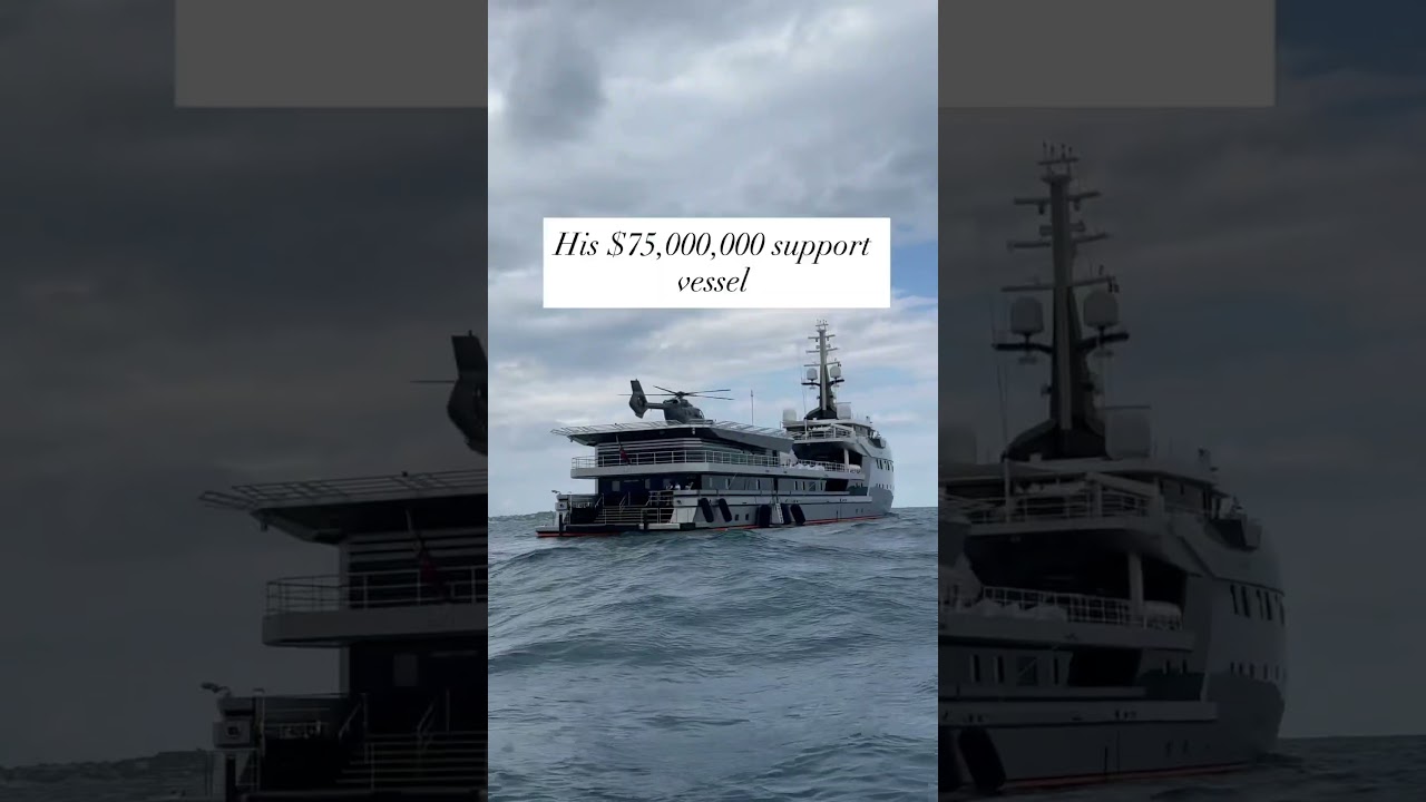 Jeff Bezos&rsquo; yacht