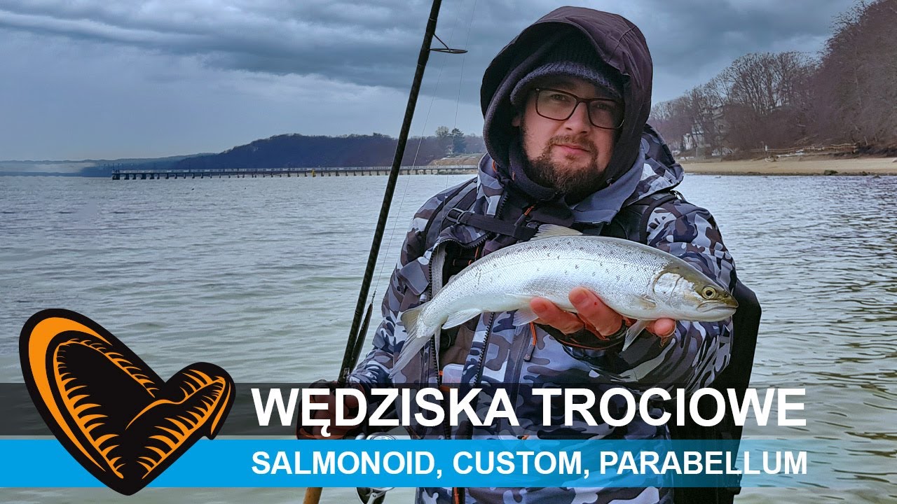 Wędziska spinningowe do łowienia troci z plaży #Parabellum, #Salmonid i #Custom // #SavageGear