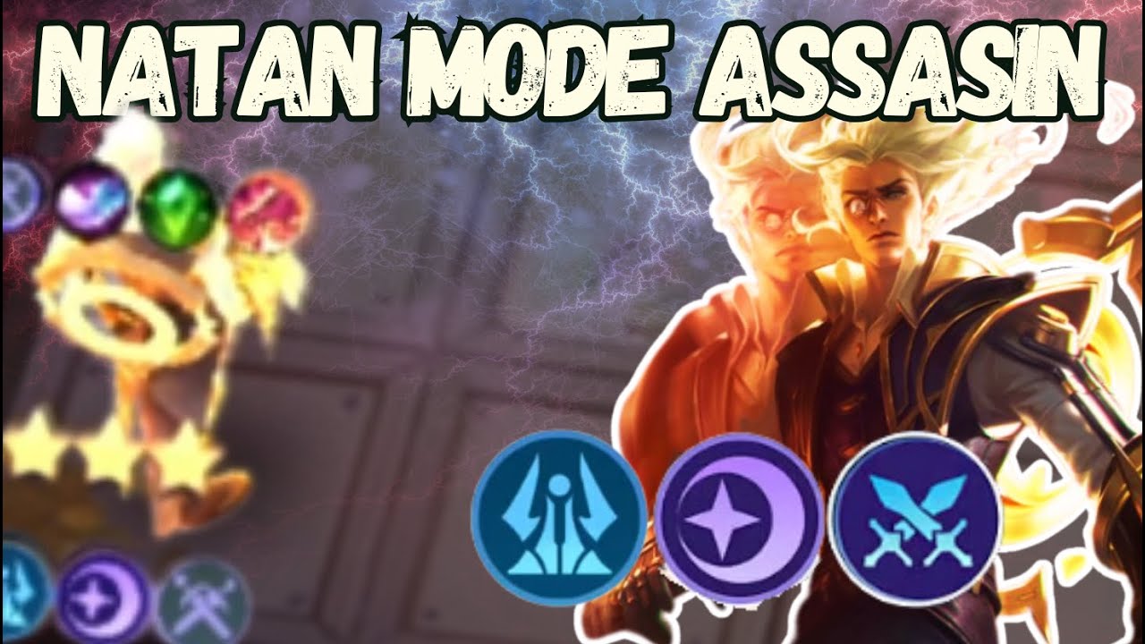 HYPER NATAN ASSASSIN UNLIMITED ULTI !! NEW META COMBO !! MAGIC CHESS MOBILE GO GO