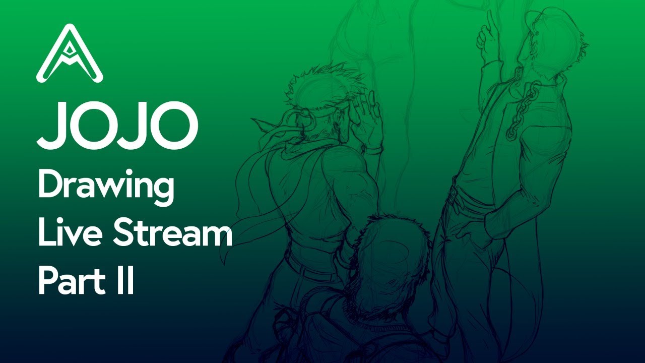 JOJO Fan Art Live Stream Part II