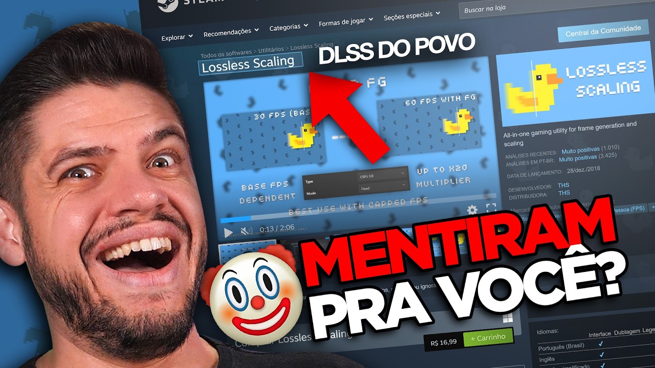 O MITO do LOSSLESS SCALING?