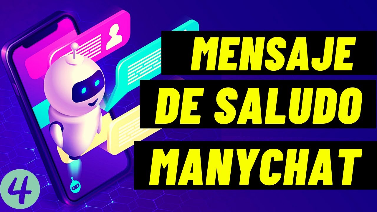 ✅ Curso de ManyChat ▶ Como Configurar Mensaje de saludo en Manychat