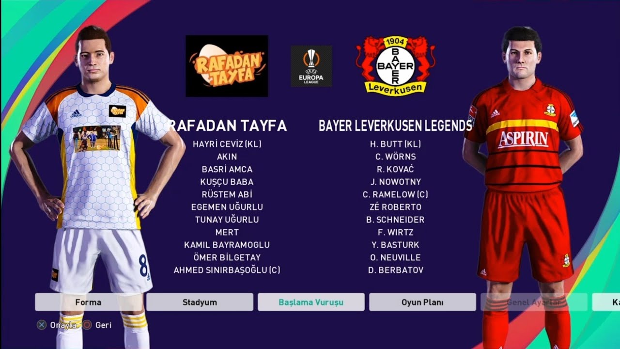 2025-26 UEL C Grubu 6.maçlar Rafadan Tayfa Bayer Leverkusen 