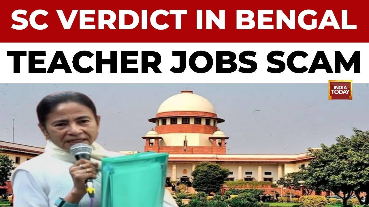 Supreme Court Stays Calcutta HC Age Relief Order In Bengal Teacher Job Scam | India Today News