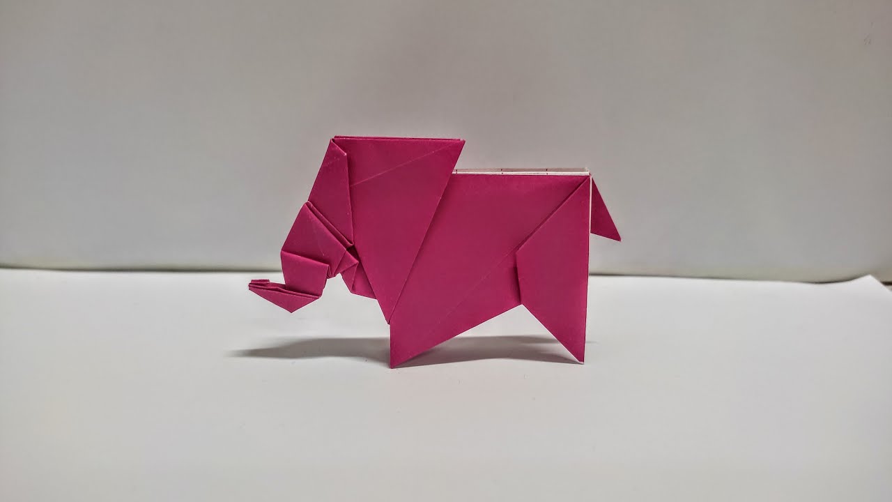Origami Elephant Step By Step - How To Make Origami Elephant - Origami Tutorial