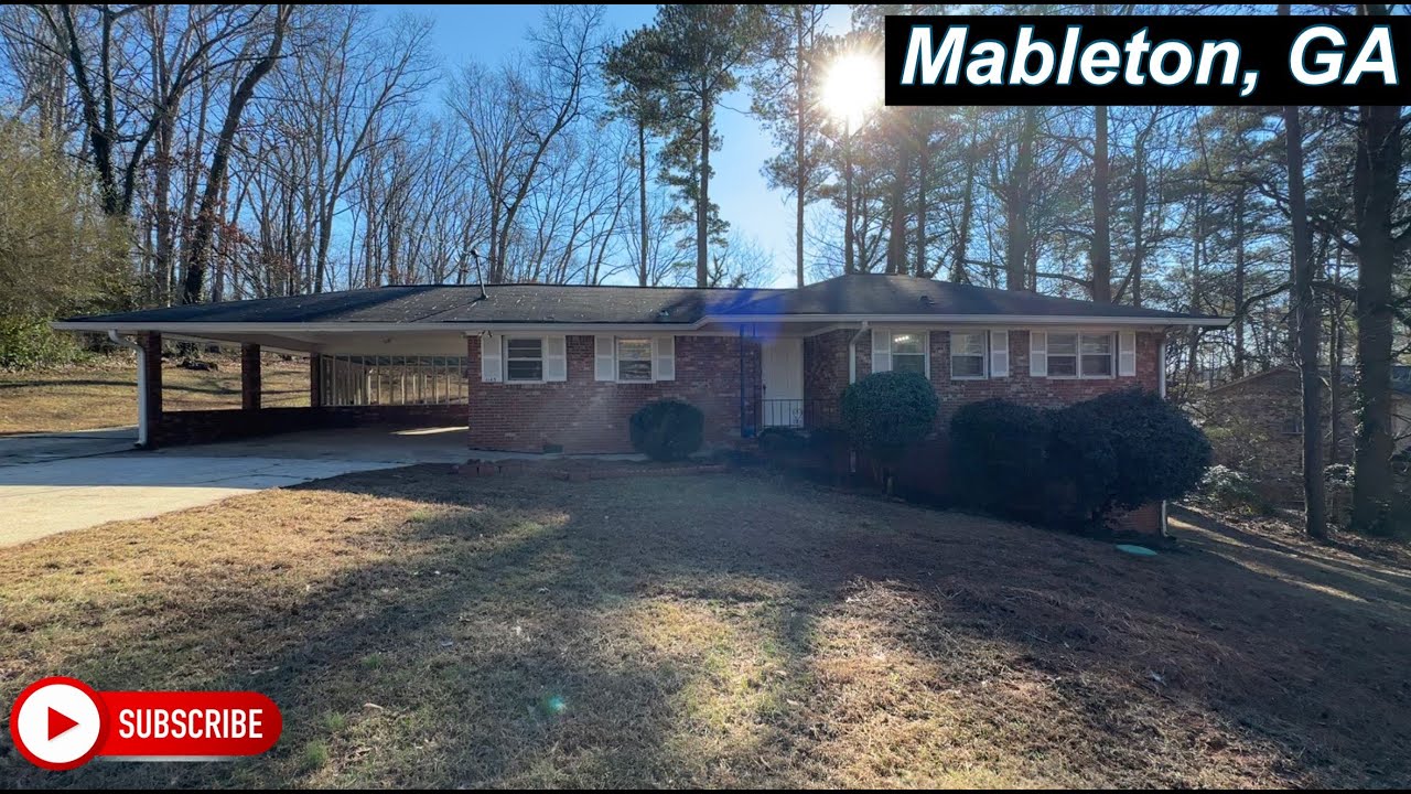 AFFORABLE Home for Sale in Mableton, GA - 3 Beds, 2 Baths I Mableton Real Estate