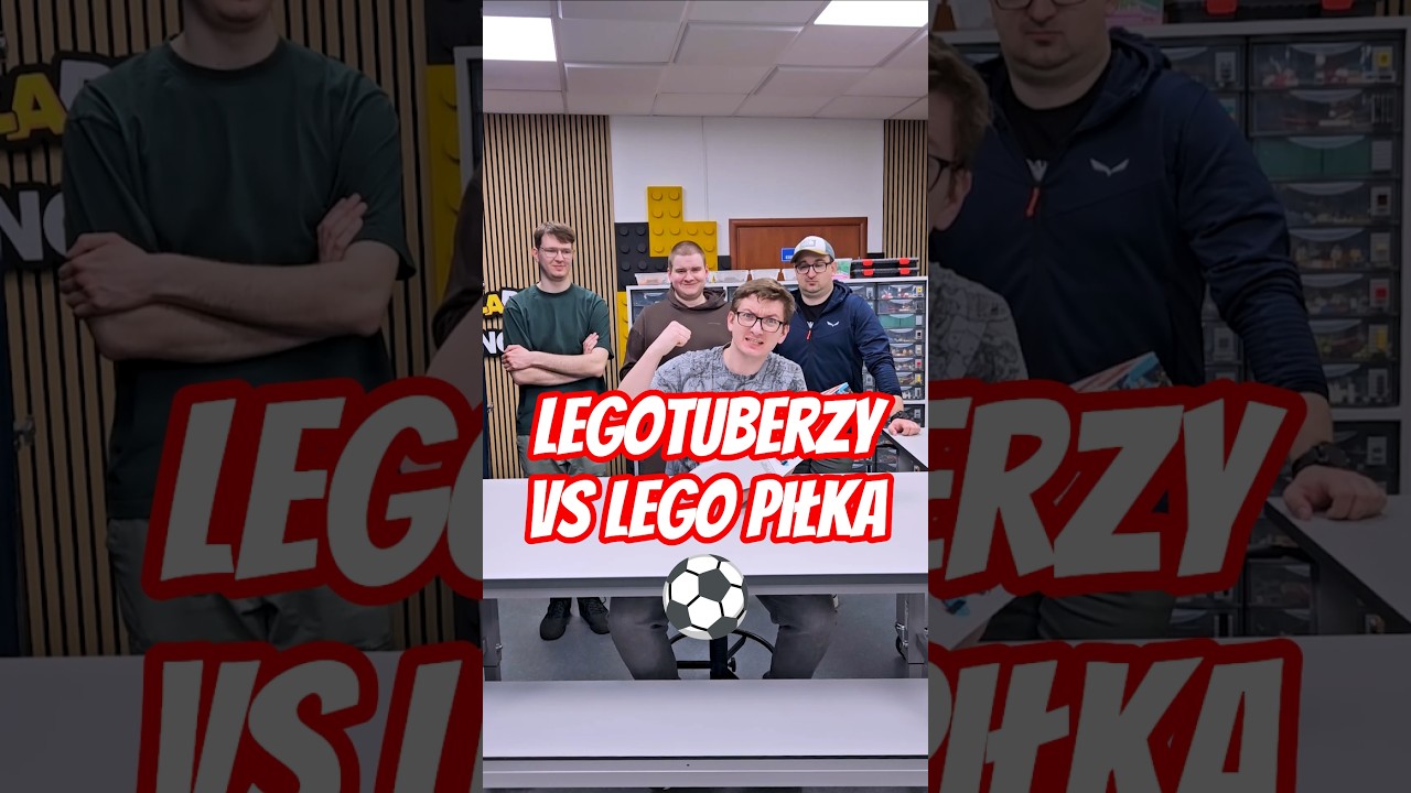 LEGOTUBERZY VS LEGO PIŁKA! ⚽️ #editional #legoball