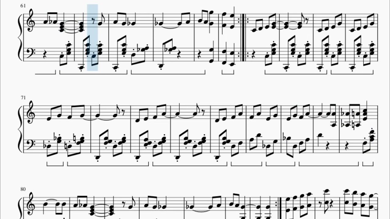 Cri Cri-La Patita(Versión Piano)