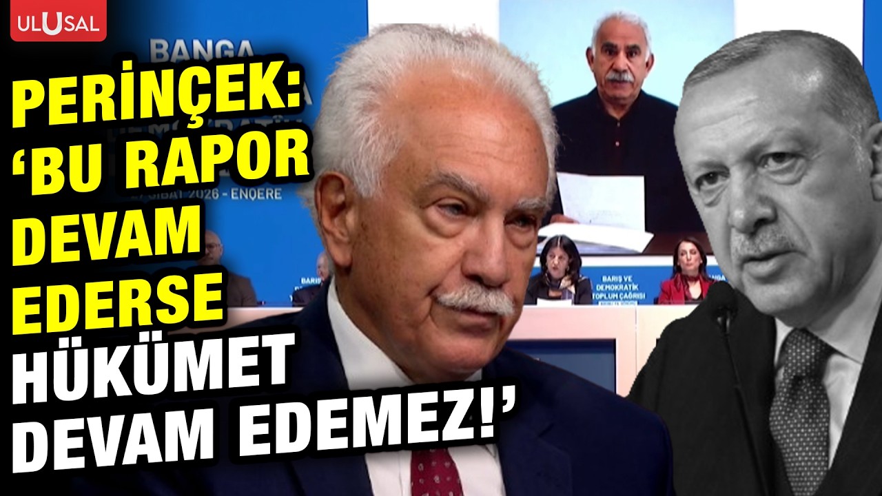 Perinçek'ten Erdoğan - Bahçeli'ye Öcalan uyarısı: Komsiyon raporu devam ederse hükümet devam edemez!