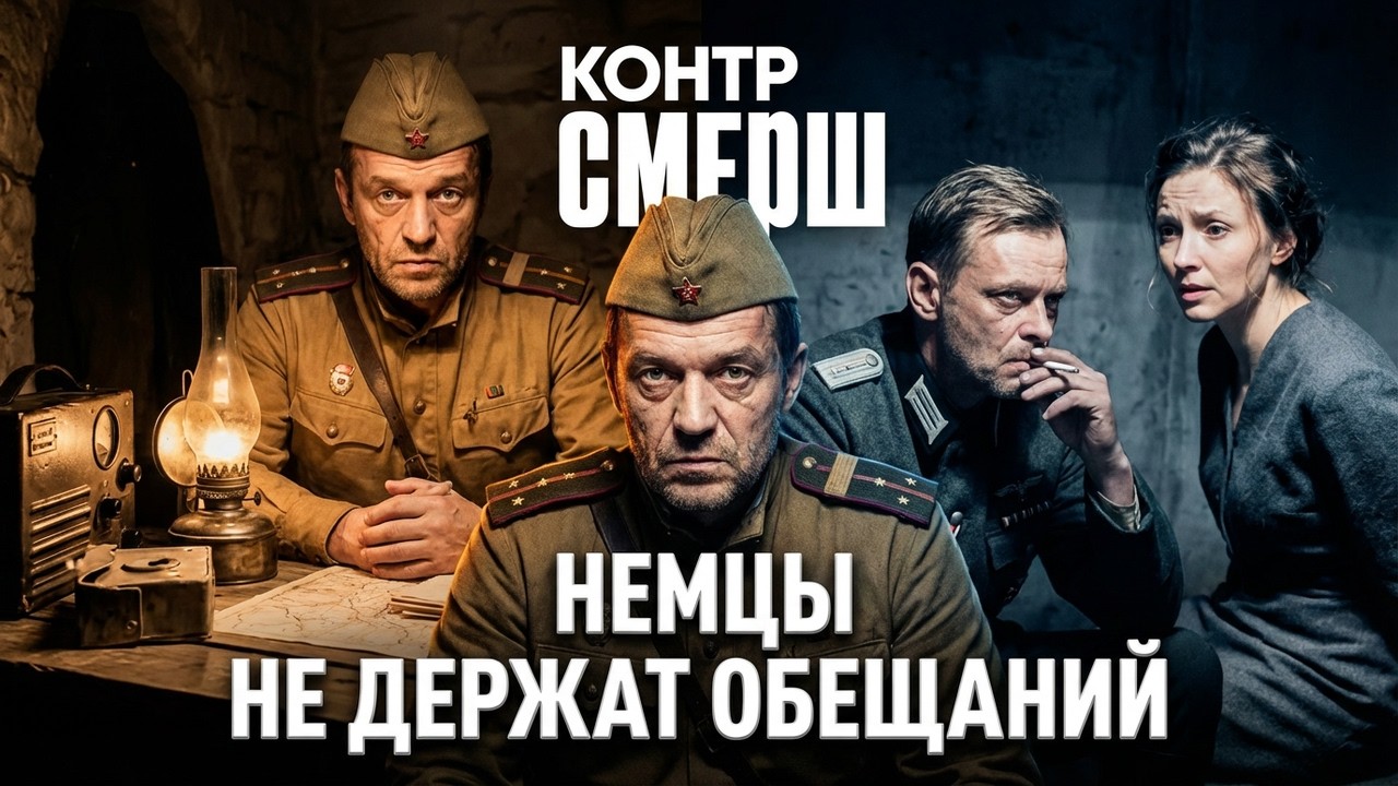 Контр СМЕРШ /ЭПИЗОД 04/ Счёт 2:2 — Но Черкасов Впервые Сомневается В Цене Победы/Война умов
