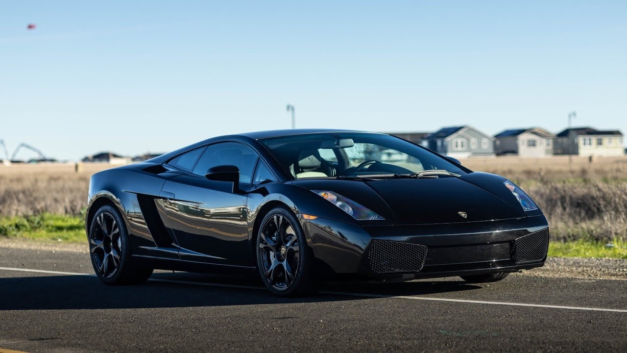 One Month Ownership Experience - 2007 Lamborghini Gallardo Nera Edition
