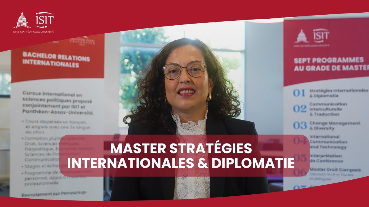 Découvrez le master Stratégies Internationales & Diplomatie