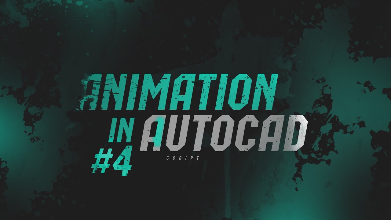 2D Piston Animation in AutoCAD by using script