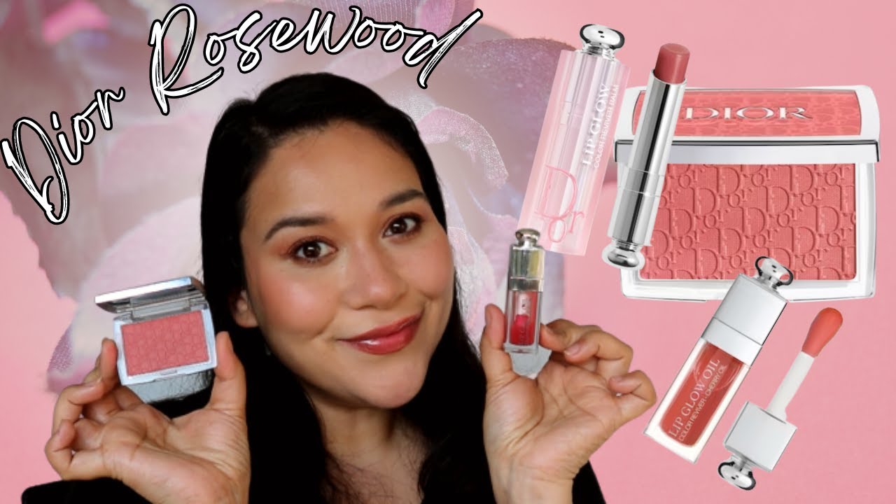 Everything Dior Rosewood #012 Rosy Glow Blush, Lip Oil & Addict Lip Glow