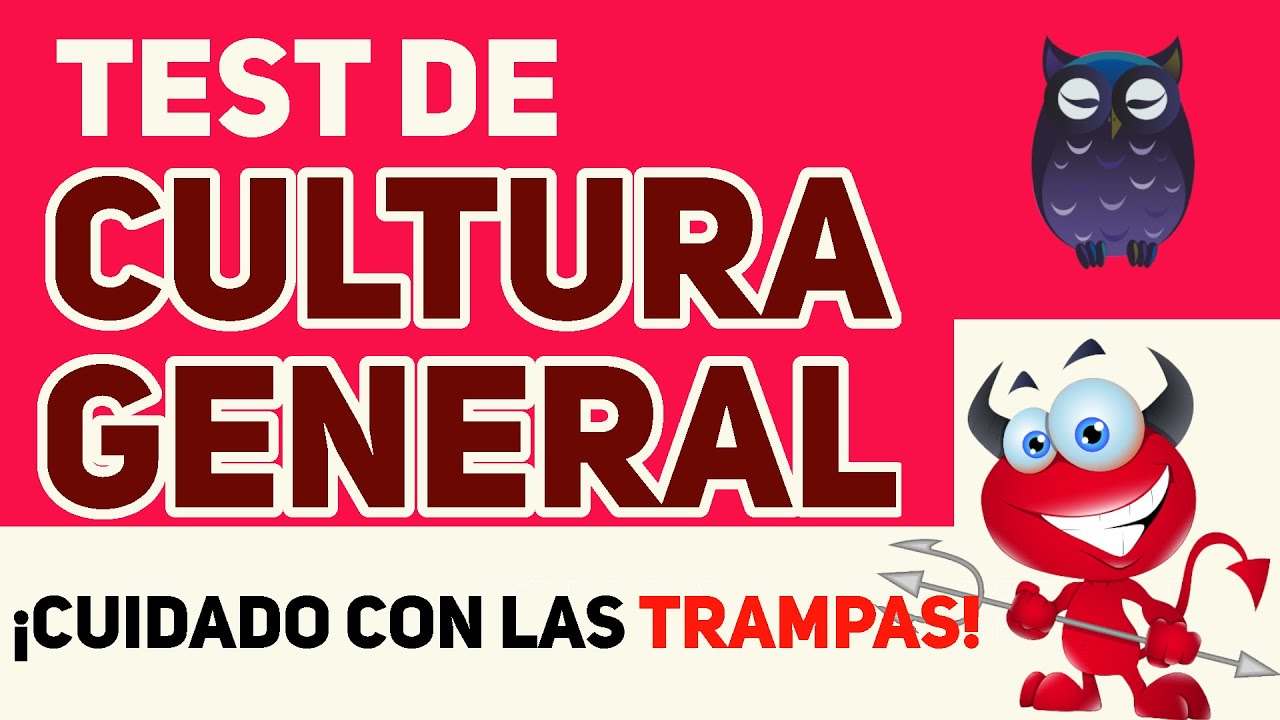 TEST DIFÍCIL 🥵 CULTURA GENERAL - 50 preguntas ✅ TRIVIA / EXAMEN / QUIZ / Saber es Poder 🦉