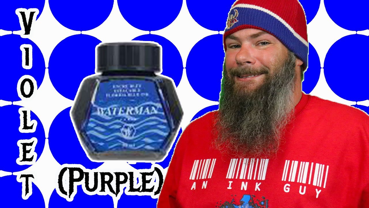 Waterman Tender Purple Fountain Pen Ink #fountainpenink #fountainpens