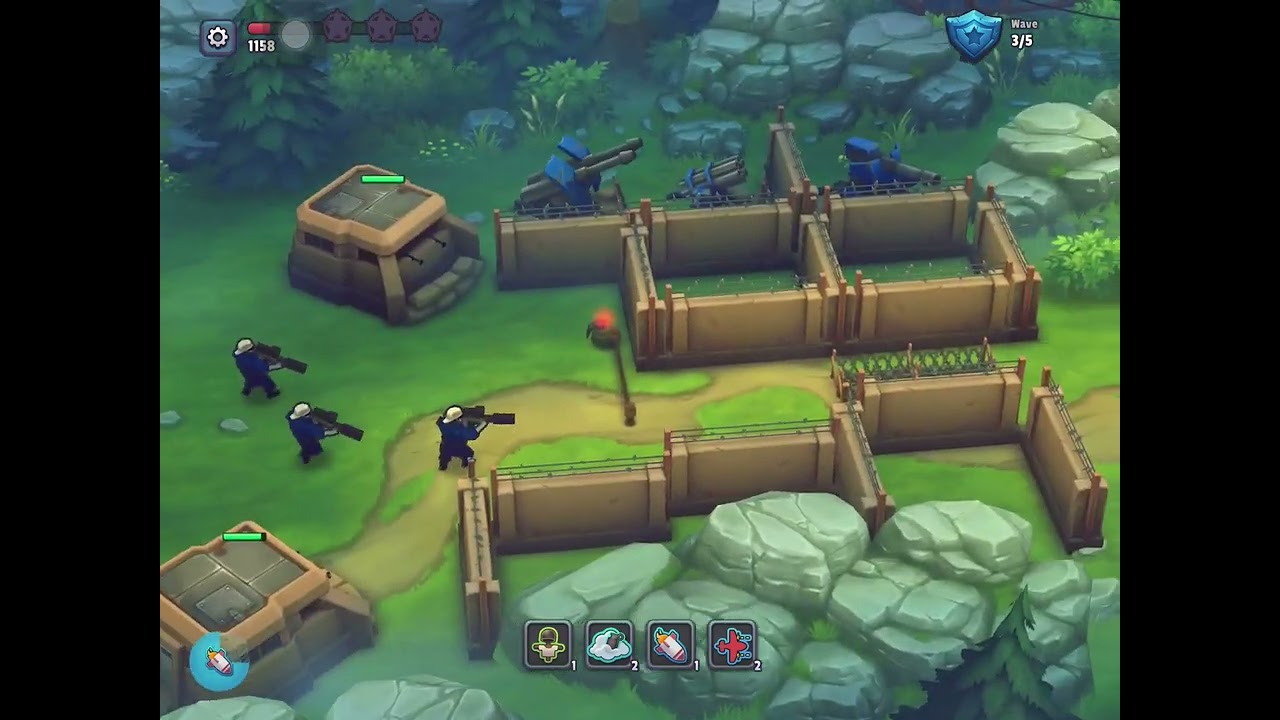 Guns Up! Mobile | cc6 afk defense hard mode community challenge